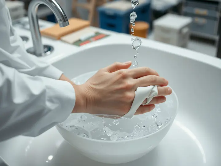 专业手洗真丝面料，使用中性洗涤剂和低温水